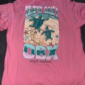 Simply southern beach OBX tee